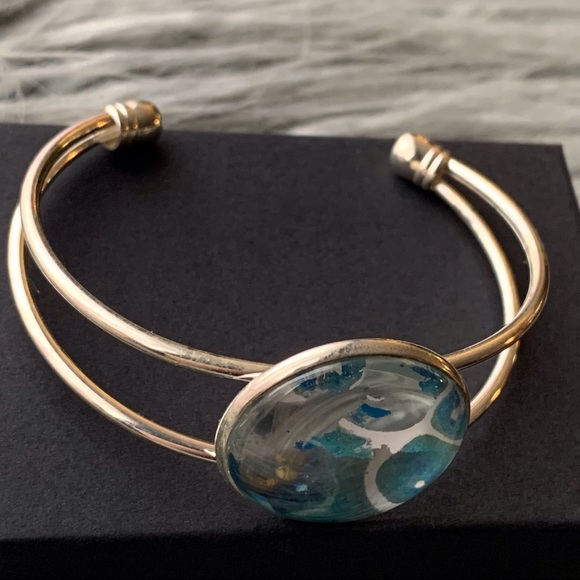 🎨Fluid Art Bracelet-Ocean Sunrise Kiss - Picture 3 of 4